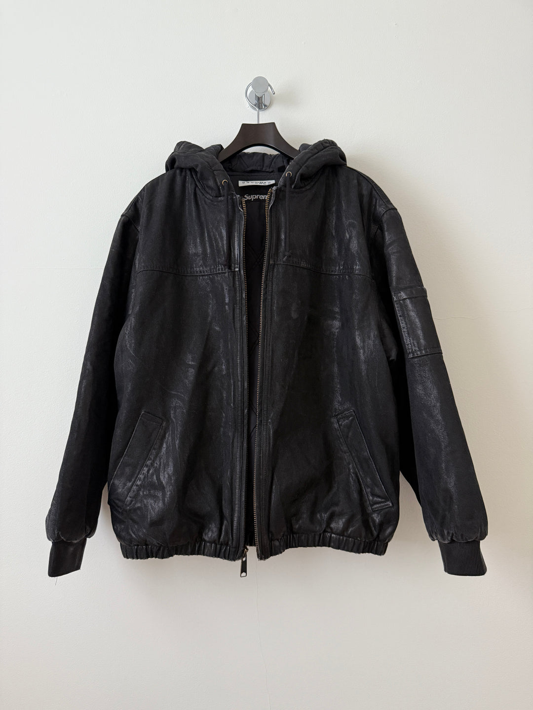 MM6 x Supreme Foil Hooded Work Jacket