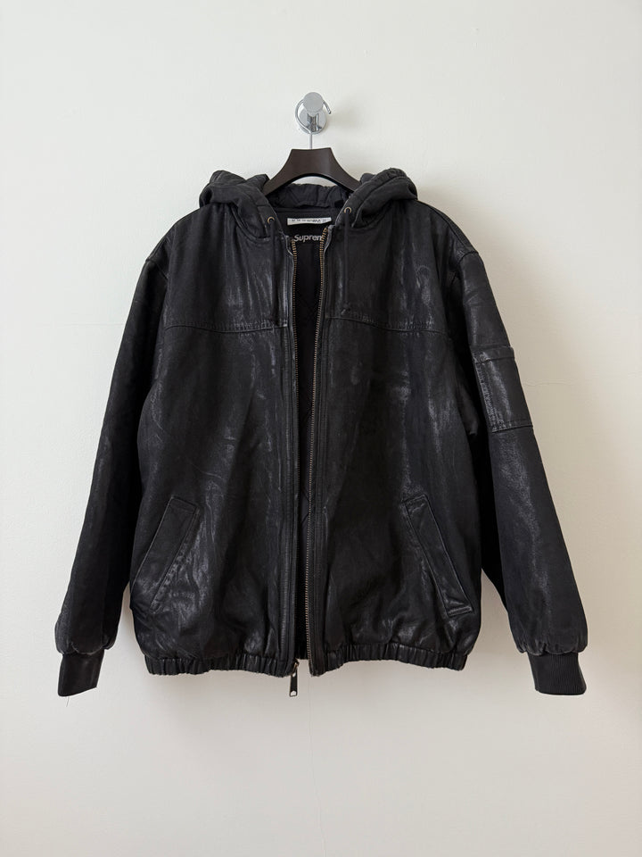 MM6 x Supreme Foil Hooded Work Jacket