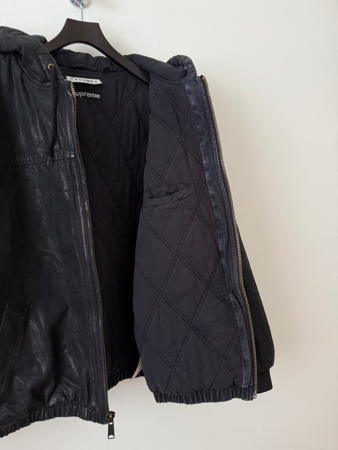 MM6 x Supreme Foil Hooded Work Jacket