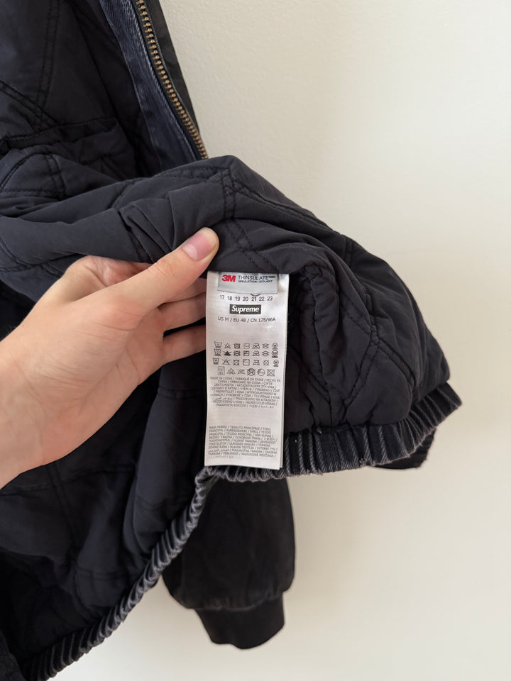 MM6 x Supreme Foil Hooded Work Jacket