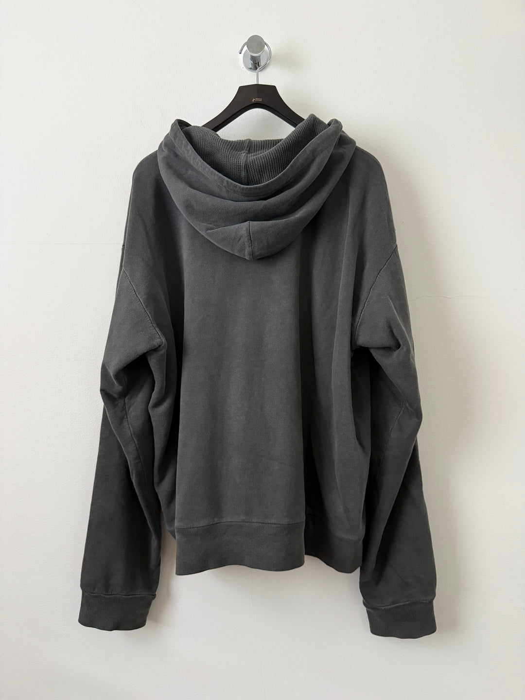 Grey Thermal Lined Zip Up Hoodie