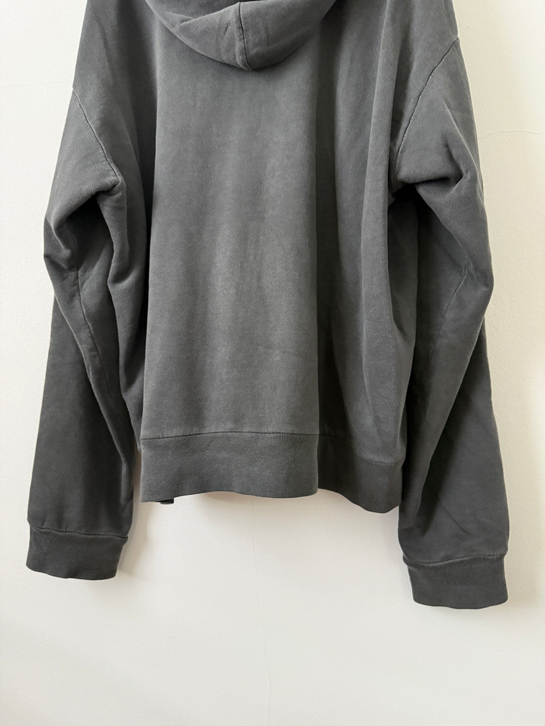 Grey Thermal Lined Zip Up Hoodie