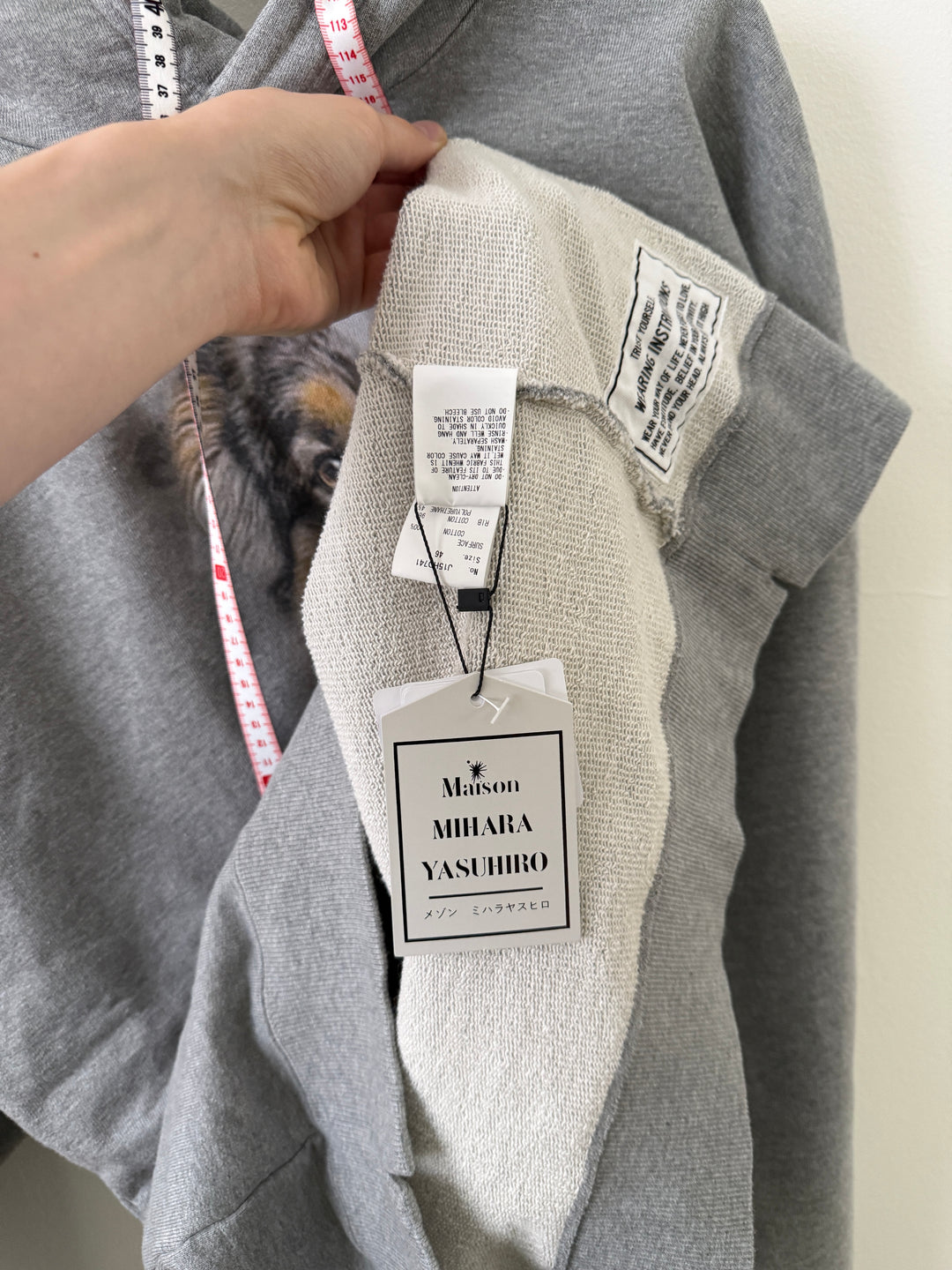 Dog Print Hoodie