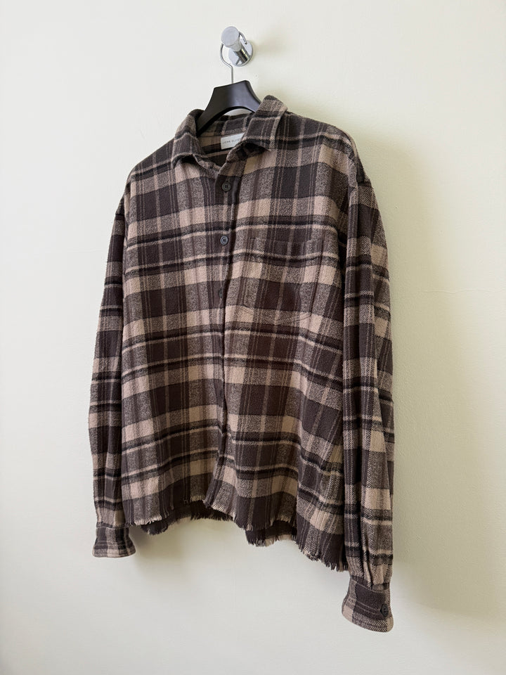 Hemi Oversized Flannel Shirt Lagoon Check