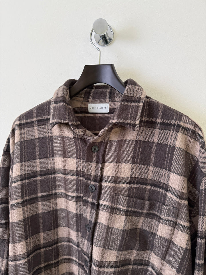 Hemi Oversized Flannel Shirt Lagoon Check