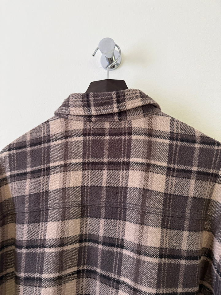 Hemi Oversized Flannel Shirt Lagoon Check