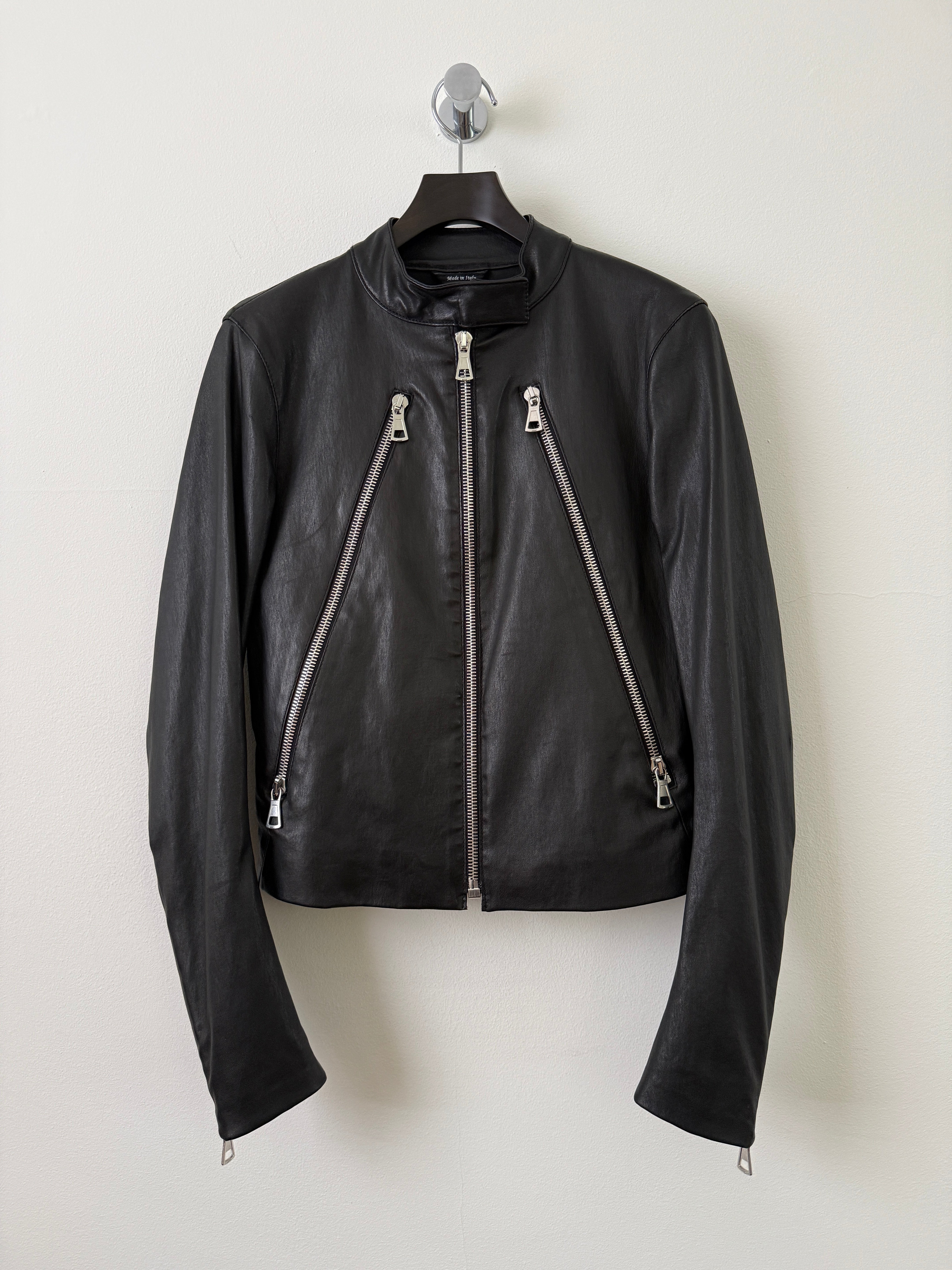 2013 5 Zip Leather Moto Jacket – KALMANDCOLLECTED