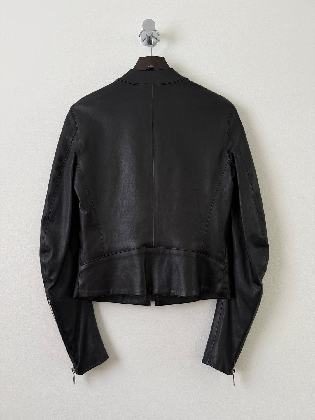 2013 5 Zip Leather Moto Jacket