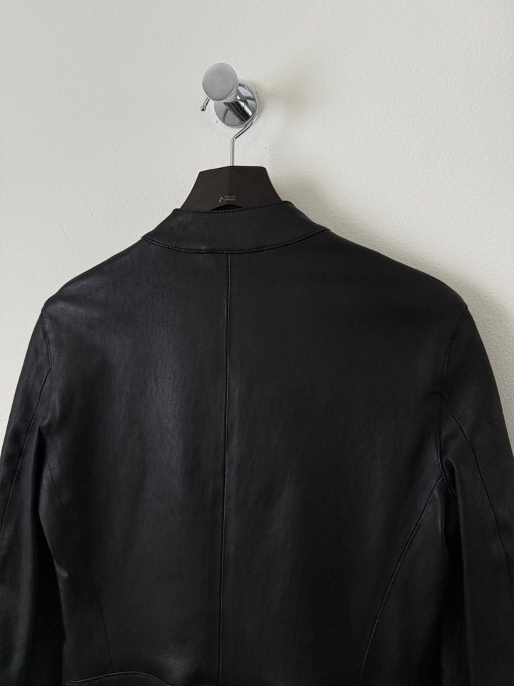 2013 5 Zip Leather Moto Jacket