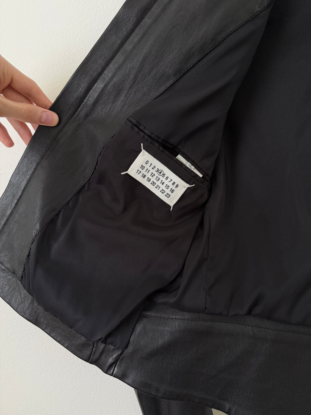 2013 5 Zip Leather Moto Jacket