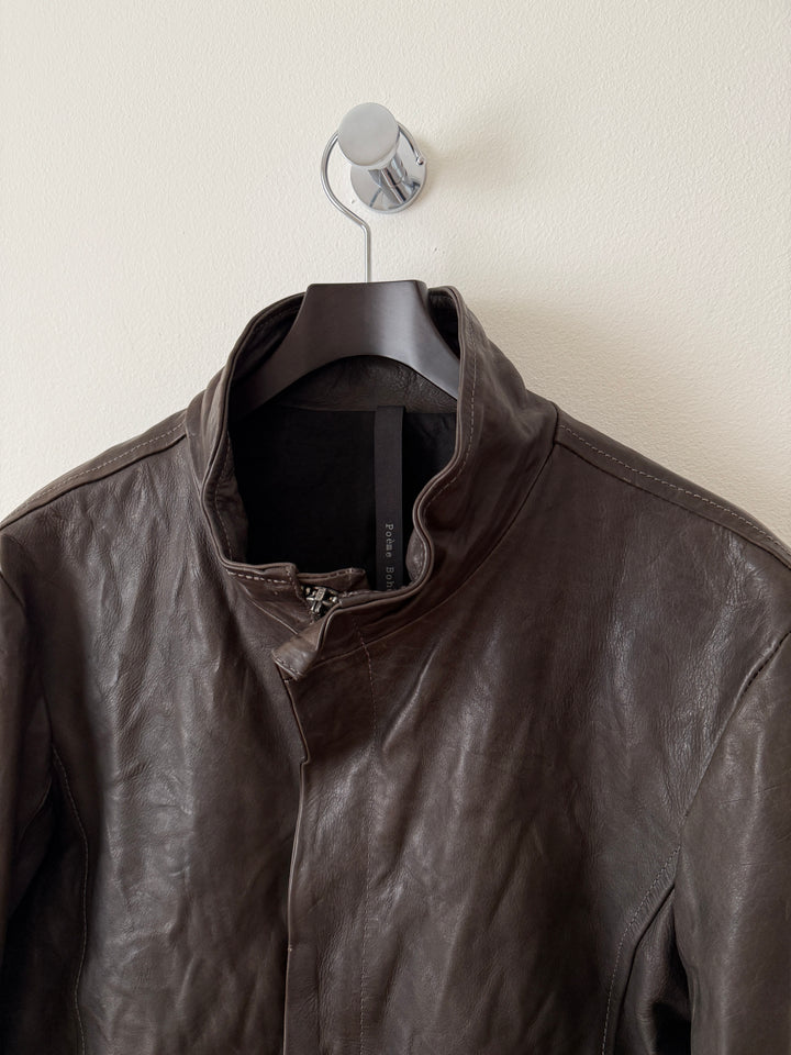 Leather Moto Jacket