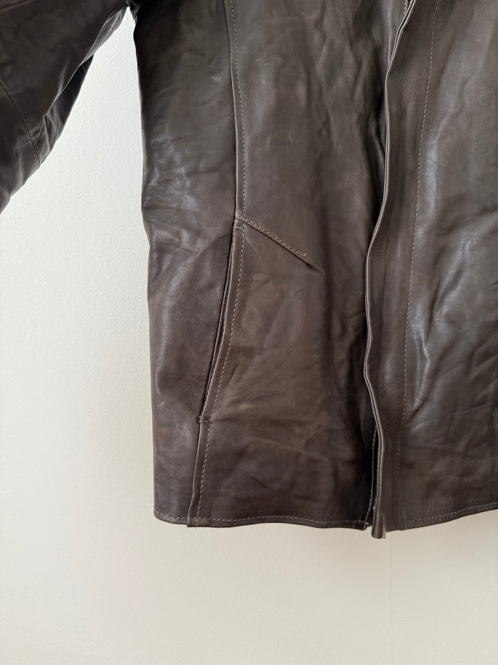Leather Moto Jacket