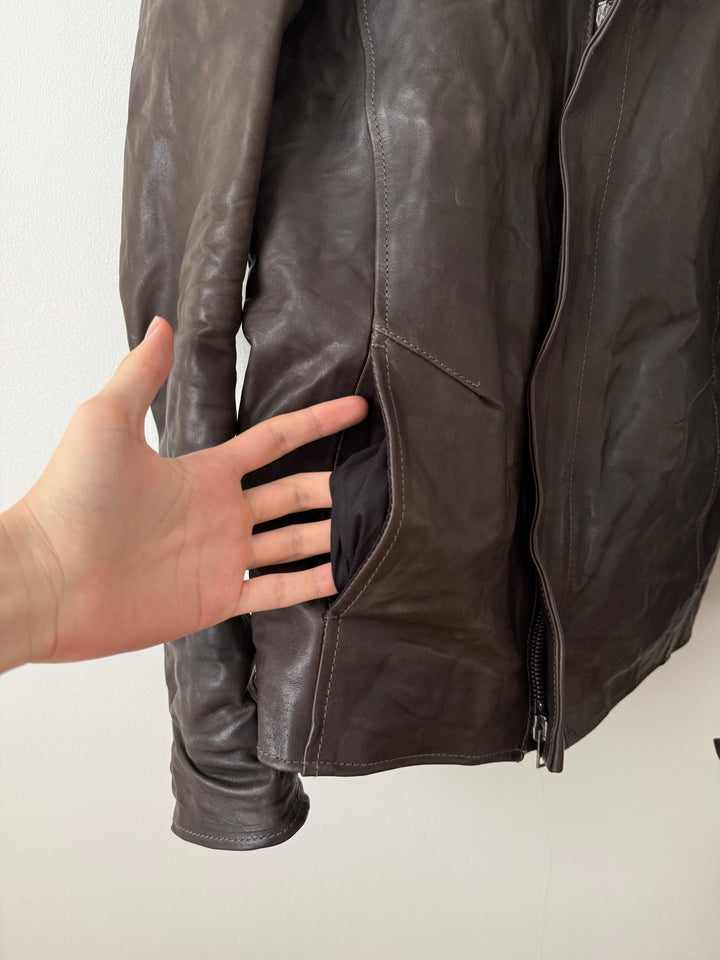 Leather Moto Jacket