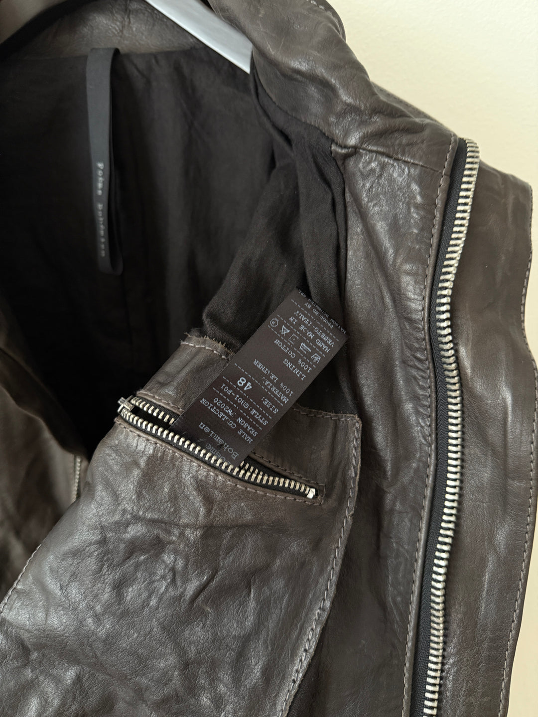 Leather Moto Jacket