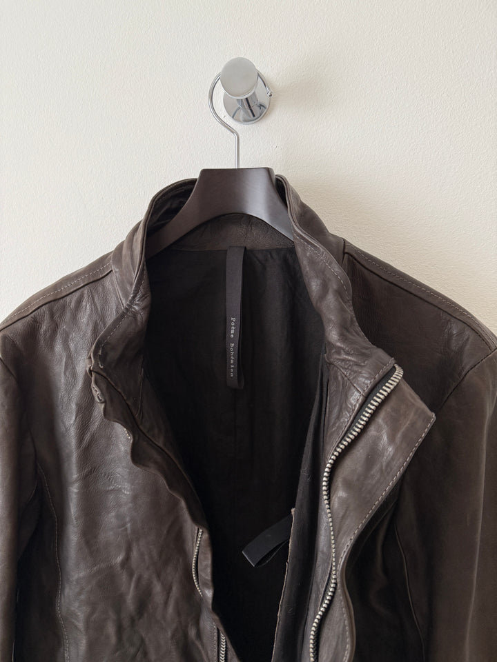 Leather Moto Jacket