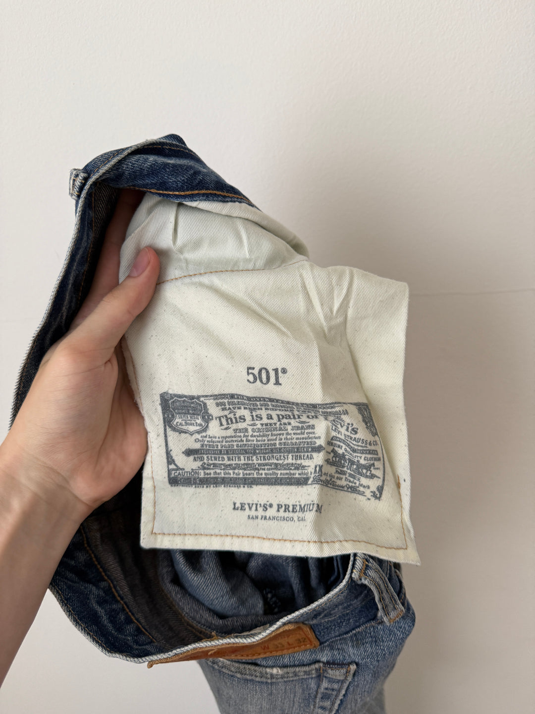Vintage 501 Big E Jeans