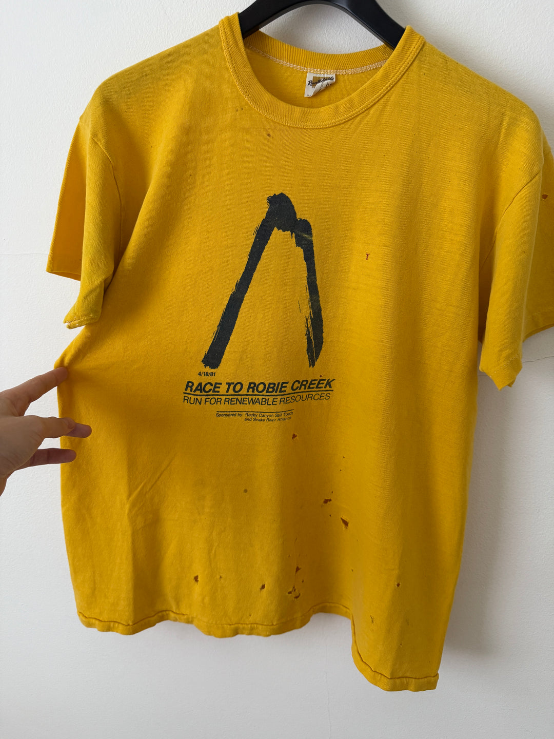 1980's Run for Renewable Resources Tee