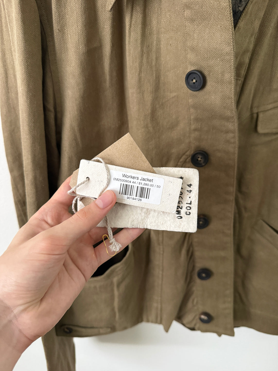 Tan Workers Jacket