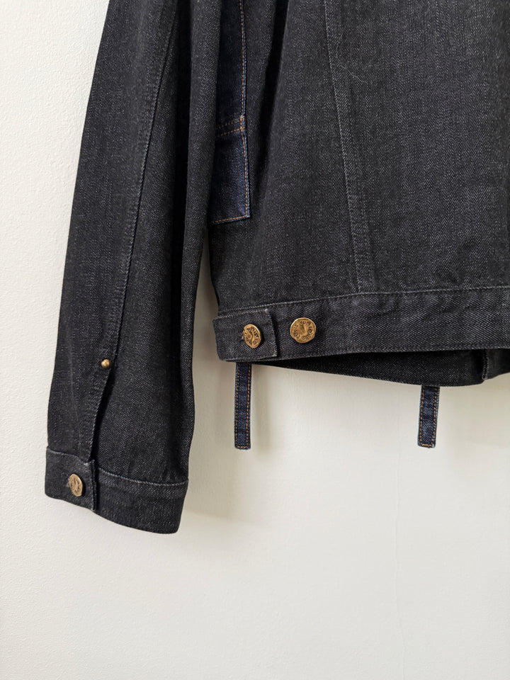2022 LV Karakoram Virgil Ribbon Denim Jacket