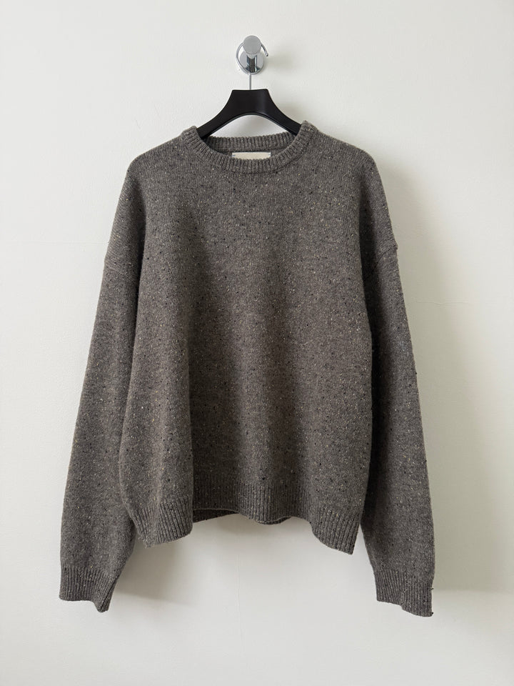 Melange Sahara Drape Knit