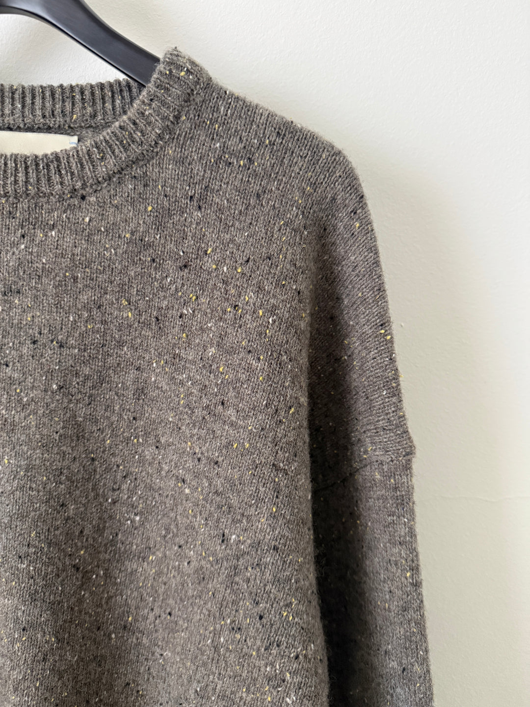 Melange Sahara Drape Knit