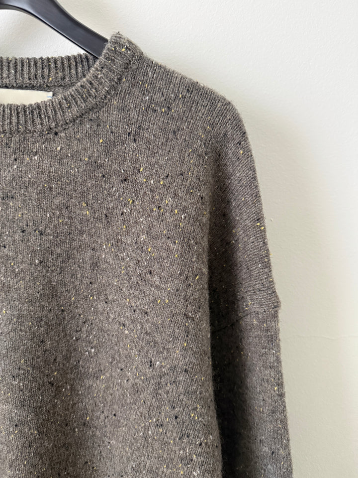 Melange Sahara Drape Knit