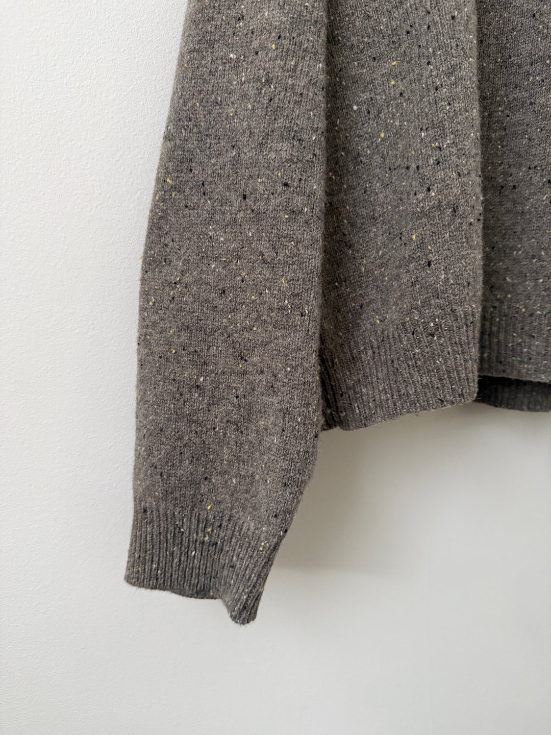 Melange Sahara Drape Knit