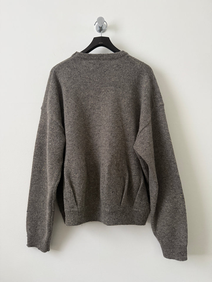 Melange Sahara Drape Knit