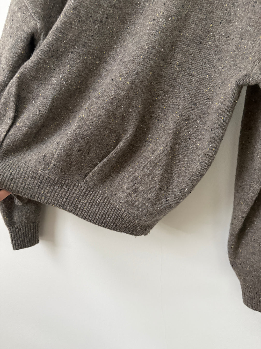 Melange Sahara Drape Knit