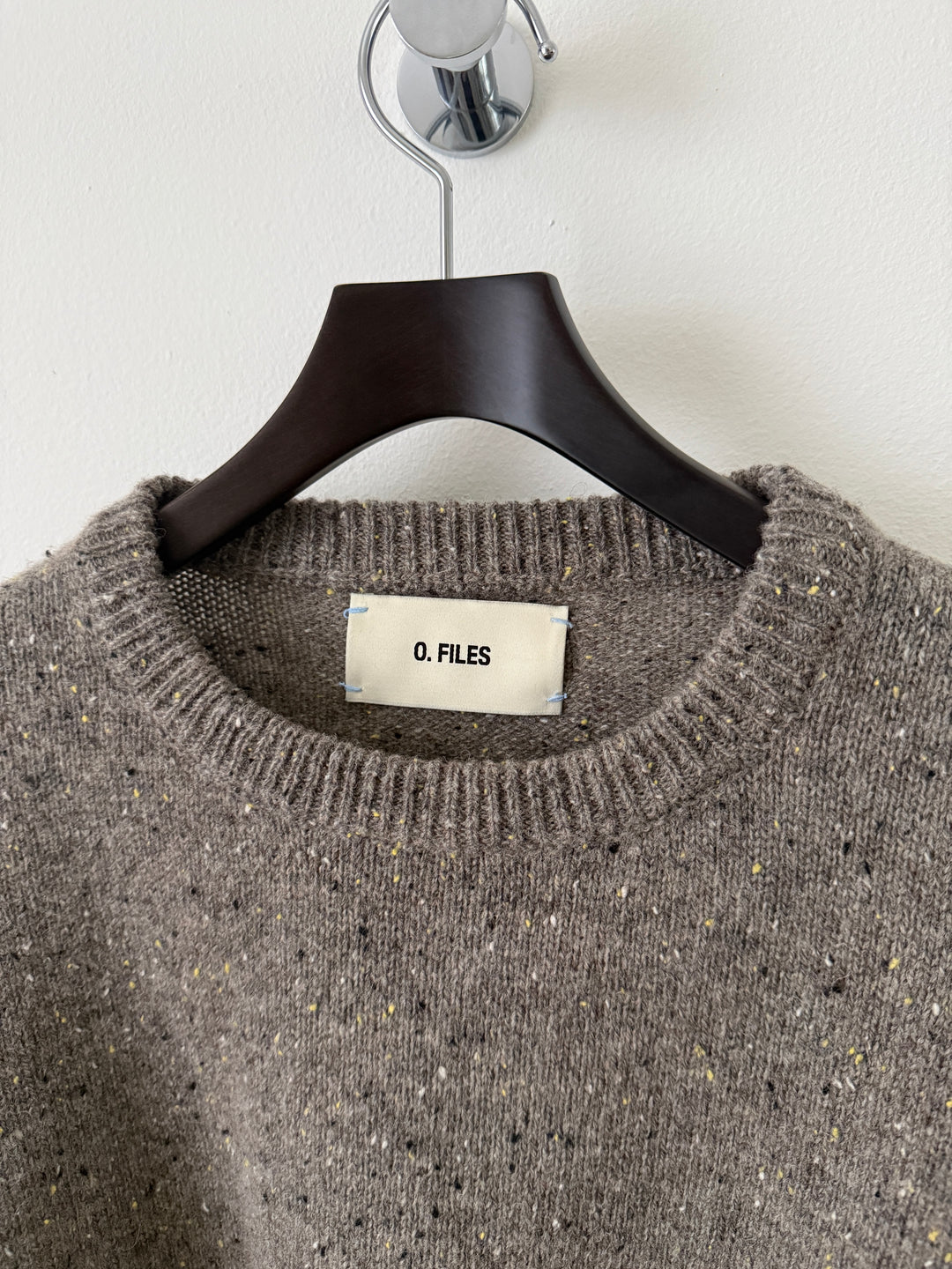 Melange Sahara Drape Knit