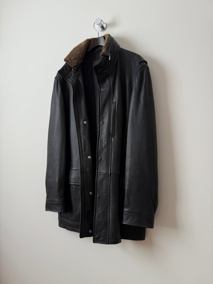 Lambskin Long Coat