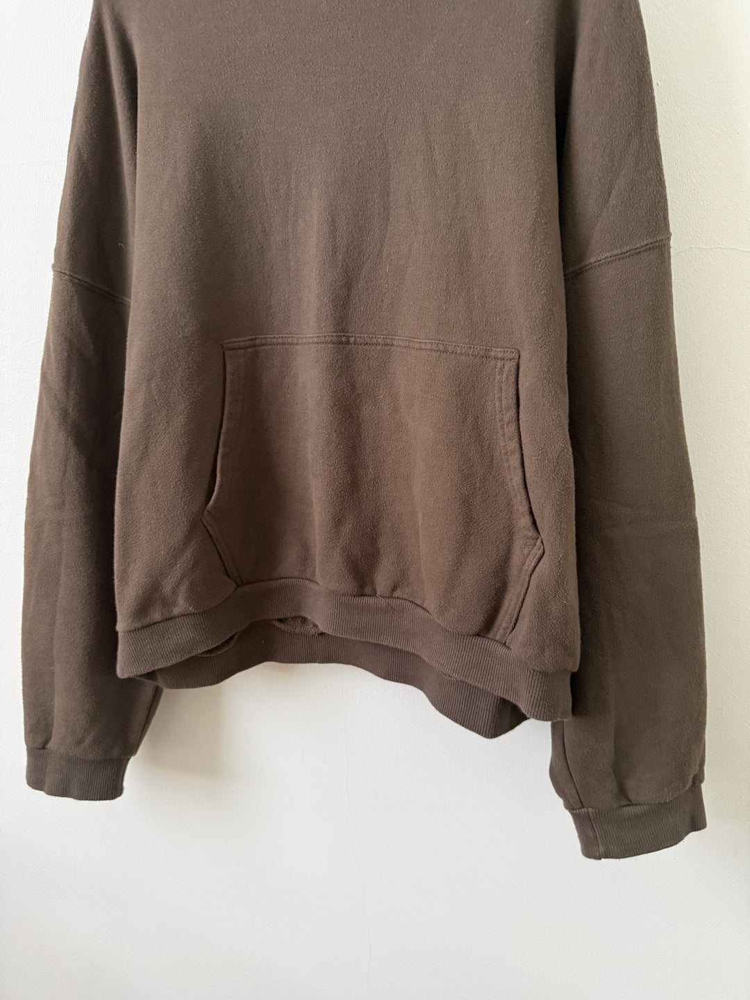 Army Fleet Weave Terry Pullover Hoodie
