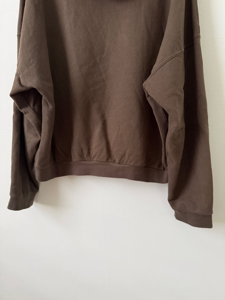 Army Fleet Weave Terry Pullover Hoodie
