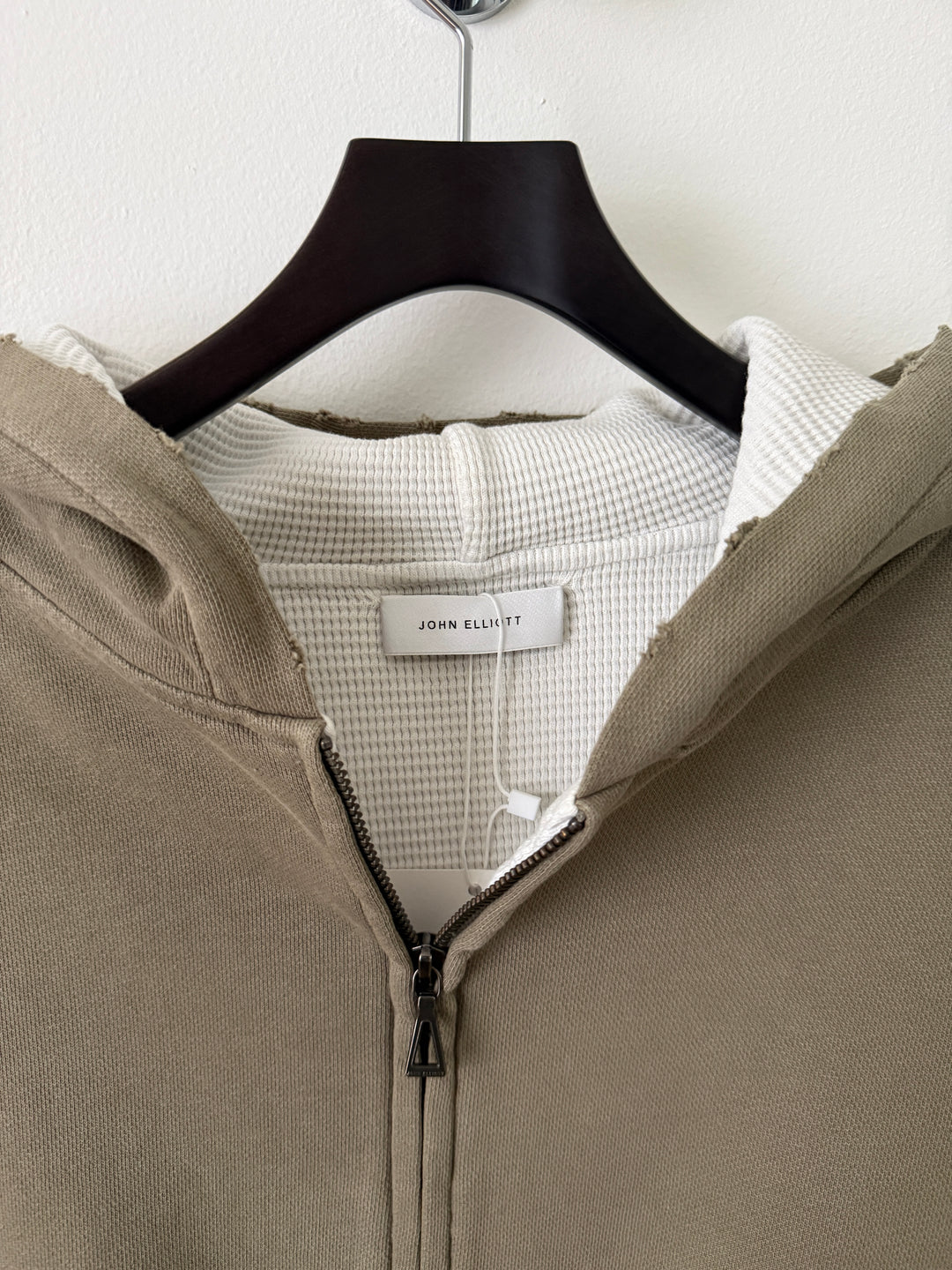 Folsom Frances Thermal Full Zip in Washed Olive