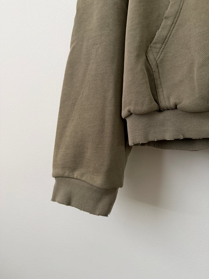 Folsom Frances Thermal Full Zip in Washed Olive
