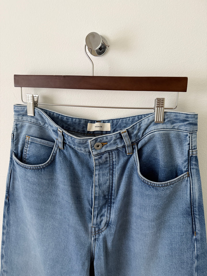 Steve Wide-Leg Denim Jeans