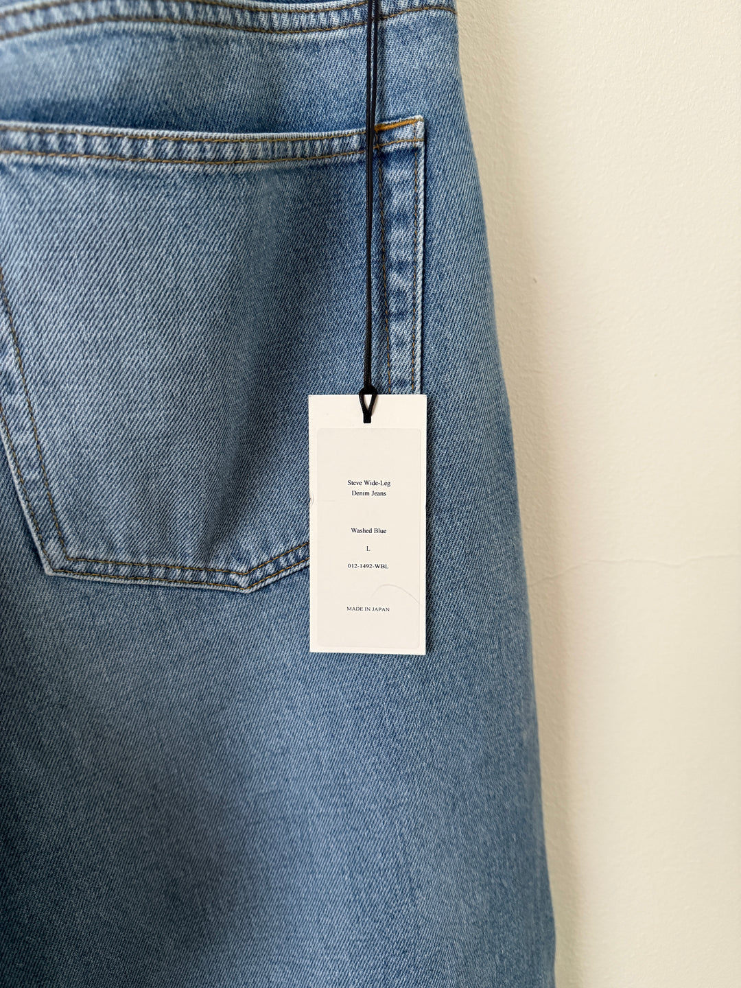 Steve Wide-Leg Denim Jeans